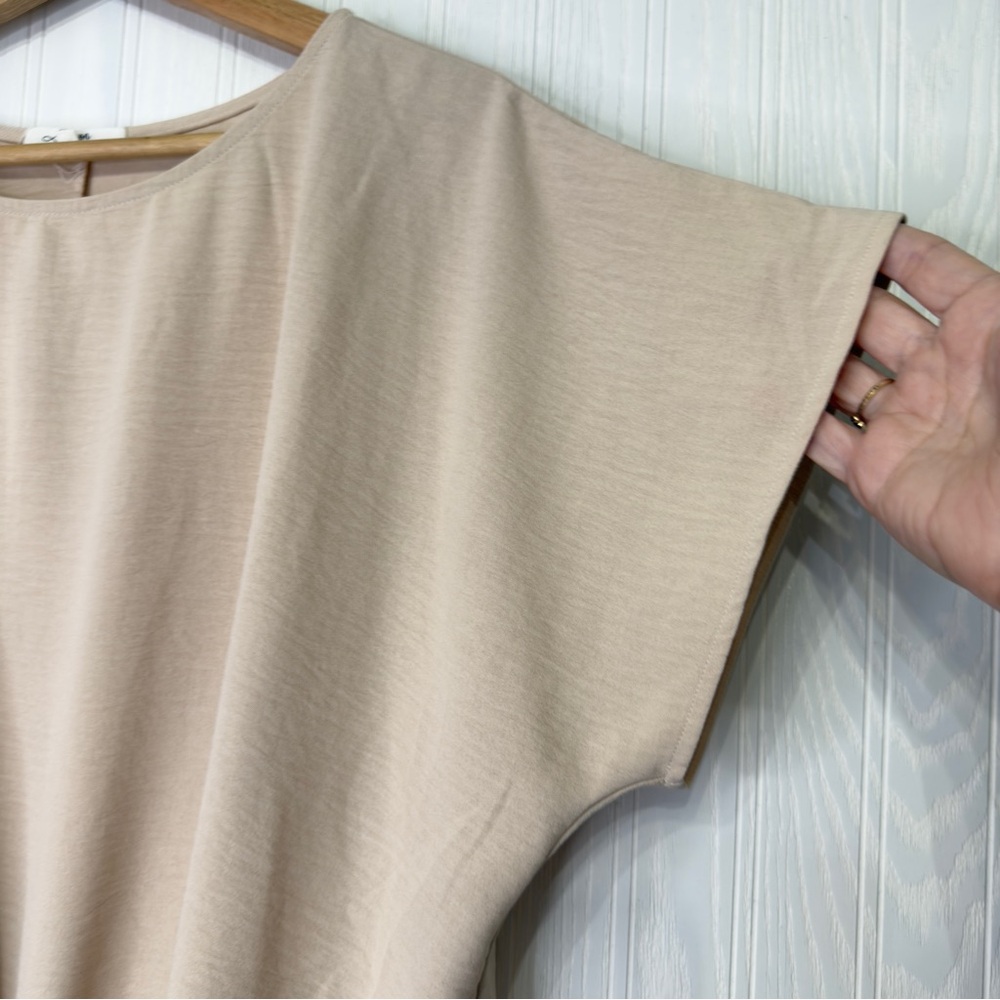 Beacon Apparel short sleeve cream top size XXL - Picture 6 of 10